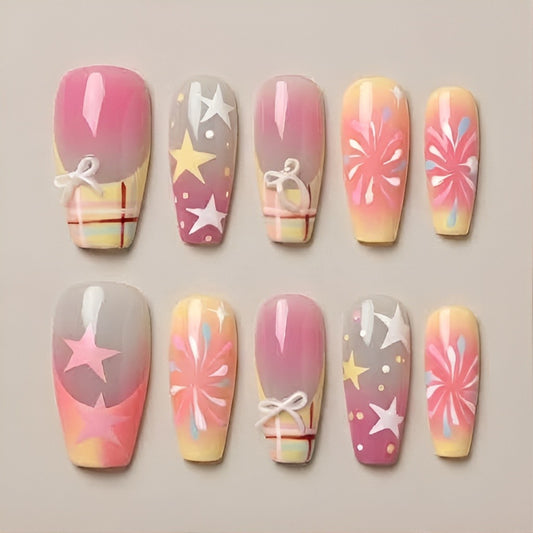 Pastel Fireworks